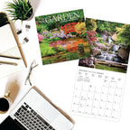 Graphique 2026 In the Garden Wall Calendar | 12” x 12” | Thick Paper | Home & Office Organizer | Large Monthly Grid | 3 Languages & Marked Holidays | 4 Month Preview Page for 2027