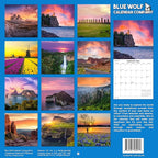 2026 Sunsets Monthly Wall Calendar | Travel Calendar 2025-2026
