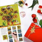 2026 Wall Calendar,Calendar 2026, November 2025 - December 2026, Wall Calendar van Gogh, 12" x 24" Opened,Full Page Months Thick & Sturdy Paper for Calendar Organizing & Planning