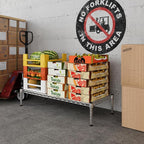 Regal Altair 18" Deep x 42" Wide x 8" Height 1-Tier Wire Shelving Kit | NSF Commercial Storage Rack Unit