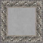 Amanti Art Silver Framed Magnetic Board 18x18 X-Small Vision Board for use with Magnets, 100% Metal Sheet to Display Items as Office Decor or for Home Organization in mudroom, Kitchen or Kids Room