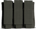Tacticon P1 P2 P3 BattlePouch | Universal Pistol Mag Pouch | Combat Veteran Owned Company | Molle Single Double Triple Pistol Magazine Holster for Ammo | Tactical Bag Accessories Holder