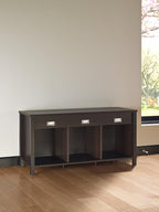 ClosetMaid 16052 Premium 3-Cube Bench, Black Walnut