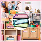 30 Name Tags for Classroom Cubbies, 3x9 in Video Game Name Plates for Desks, Classroom Must Haves for Teachers Elementary - A10