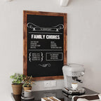 HBCY Creations Rustic Magnetic Wall Chalkboards (Torched Brown, 24 x 36 Inch)