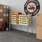 Regal Altair 14" Deep x 36" Wide x 14" Height Wire Shelving Kit | 1-Tier | NSF Commercial Storage Rack Unit