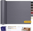 Leather Repair Patch Tape Kit, Self Adhesive Leather Repair for Furniture, Couch, Sofa, Car Seats,Office Chair,Vinyl Repair Kit.60inx16in
