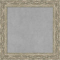 Amanti Art Silver Framed Magnetic Board 20x20 Small Vision Board for use with Magnets, 100% Metal Sheet to Display Items as Office Decor or for Home Organization in mudroom, Kitchen or Kids Room