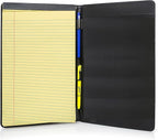 Legal Size Padfolio 8.5 x 14 Inch Portfolio Folder for Legal Pad, Professional Padfolio for Job Interviews, Business Meetings, and Attorneys (3 Pack)