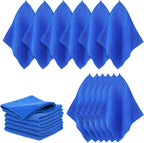 Kifmurase 24Pcs Magnetic Microfiber Cleaning Cloth, Microfiber Dry Erase Erasers, Reusable Cloth Whiteboard Eraser, Multipurpose Cleaning Cloths for Blackboards, Chalkboards, Glassboards, Home