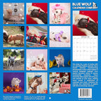 2026 Piglets Monthly Wall Calendar | Cute Baby Pigs Animal Calendar 2025-2026
