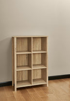 ClosetMaid 16053 Premium Adjustable 6-Cube Organizer, Weathered Oak