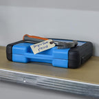 INNOVART Shipping Tags - Double Wired 4 3/4" x 2 3/8", Manila Wire Tags with Reinforced Eyelet, Case of 1000