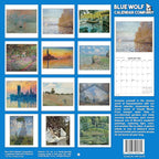 2026 Claude Monet Artwork Monthly Wall Calendar | Iconic Monet Paintings Calendar 2025-2026