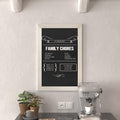 HBCY Creations 20" X 30" Matte White Solid Wood Frame Wall Chalkboard, Magnetic Surface, Home Décor, Restaurant & Café Menus, Blackboard, Includes Chalk, Eraser & Hanging Hardware