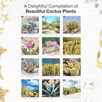RED EMBER Cactus 2026 Wall Calendar 12 Month | 12" x 24" Open | Thick & Sturdy Paper | Holiday Gift | Nature Calendar 2026