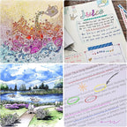 Attom Tech Art [12 Colors] 05 Micro, Fineliner Pen Set Ink, Fine Point Pen,Multi-liner, Sketching, Anime,Artist Illustrating/Technical Drawing,Office Documents