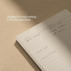 Daily To-Do List Notepad – Desk Pad for Work and Study, Minimal, 8.25x5.85 Inches