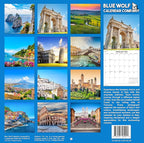 2026 Italy Monthly Wall Calendar | Travel Calendar 2025-2026