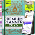 Law of Attraction Planner 2026 Deluxe with Productivity App | Weekly & Monthly Goal-Setting Planner, Life & Gratitude Journal | Include Foldable Vision Board, Gift Box & Stickers