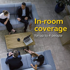 Jabra Speak 510 MS Wireless Bluetooth Speakerphone – Outstanding Sound Quality, Portable Conference Speaker for Holding Meetings Anywhere - Certified for Microsoft Teams