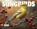 2026 Songbirds Wall Calendar 16-Month X-Large Size 14x22, Illustrated Bird Calendar by The KING Company-Monster Calendars