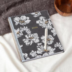 Blue Sky 2026 Weekly and Monthly Planner Calendar, January 2026 - December 2026, 8.5" x 11", Clear Pocket Cover, Laminated Tabs, Durable Twin Wire Binding, Storage Pocket, Baccara Dark
