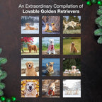 MICASA PRESS Golden Retrievers 2026 Wall Calendar 12 Month | 12" x 24" Open | Thick & Sturdy Paper | Holiday Gift | Cute Puppy Dog Calendar 2026