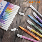 HANKU 0.38mm Fine Point Pen,16 Pack Colored Fineliner Bible Pens No Bleed Through,Extra Fine Tip Marker Pens for Bullet Journaling,Planner,Coloring,Bible Study Back to School Office Supplies