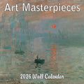 2026 Art Masterpieces Monthly Wall Calendar - Famous Paintings including Monet, Van Gogh, Rembrandt| Iconic Paintings Calendar 2025-2026