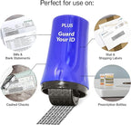 Guard Your ID Confidential Security Roller Set Advanced 2.0 for Identity Theft Protection Redacting (Regular 3-Pack, Blue)