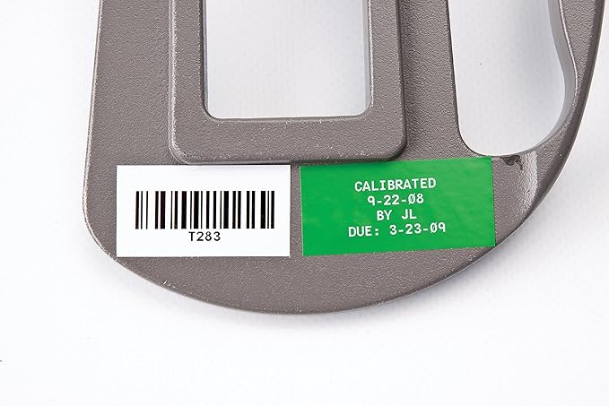 Brady Authentic (M21-750-595-GN) All-Weather Vinyl Label for Indoor/Outdoor ID, Lab and Equipment Labeling, White on Green- For M210, M210-LAB, M211, BMP21-PLUS and BMP21-LAB Printers, .75" W, 21' L
