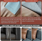 Besezx Leather Repair Patch Tape Kit, Self Adhesive Leather Repair for Furniture, Couch, Sofa, Car Seats,Office Chair,Vinyl Repair Kit.3.1inx60in
