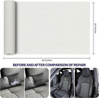 Leather Repair Patch Tape Kit, Self Adhesive Leather Repair for Furniture, Couch, Sofa, Car Seats,Office Chair,Vinyl Repair Kit.60inx16in