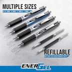 Pentel EnerGel RTX Liquid Gel Pens, Medium (0.7mm), Navy Blue Ink, 4-pk (BL77PF4CA)
