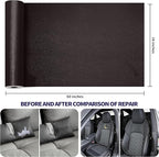 Leather Repair Patch Tape Kit, Self Adhesive Leather Repair for Furniture, Couch, Sofa, Car Seats,Office Chair,Vinyl Repair Kit.60inx16in