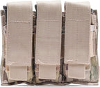 Tacticon P1 P2 P3 BattlePouch | Universal Pistol Mag Pouch | Combat Veteran Owned Company | Molle Single Double Triple Pistol Magazine Holster for Ammo | Tactical Bag Accessories Holder